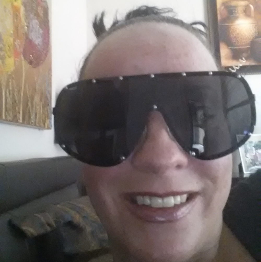 Black Shield Sunglasses